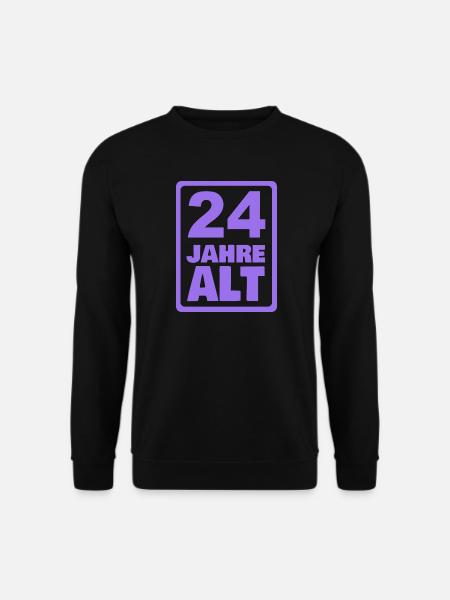 Alt 24 - Unisex Pullover - Schwarz