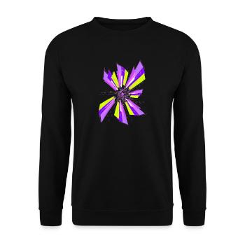 Das Rad des Schicksals - Unisex Pullover - Schwarz - Vorne - Alina (178cm) & Michal (187cm)