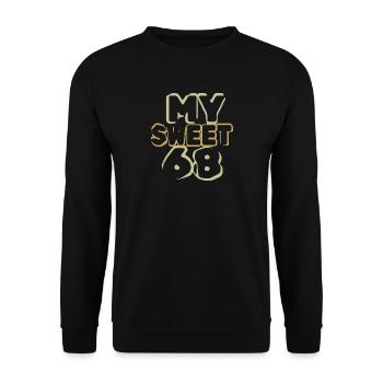 68 - Unisex Pullover - Schwarz - Vorne - Alina (178cm) & Michal (187cm)