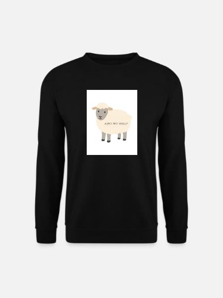 Schafe - Unisex Pullover - Schwarz