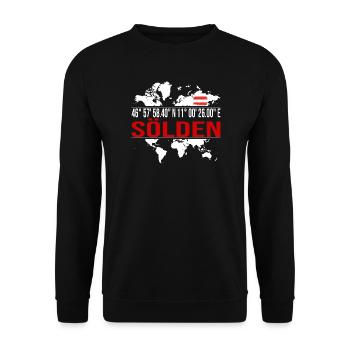 Sölden - Unisex Pullover - Schwarz - Vorne - Alina (178cm) & Michal (187cm)