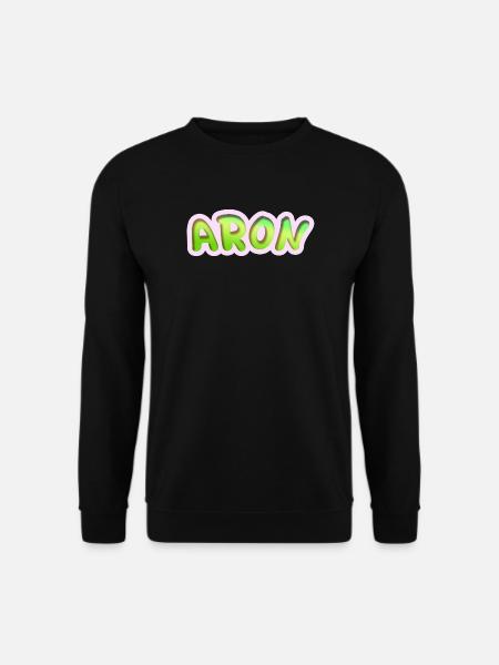 Geschenk für Aron - Unisex Pullover - Schwarz