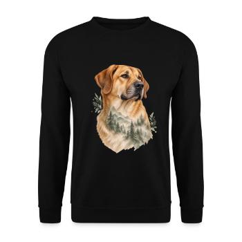 Sarabi - Unisex Pullover - Schwarz - Vorne - Alina (178cm) & Michal (187cm)