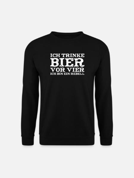 Rebell Spruch - Unisex Pullover - Schwarz