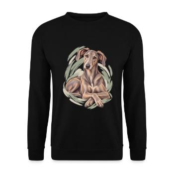 Greyster - Unisex Pullover - Schwarz - Vorne - Alina (178cm) & Michal (187cm)