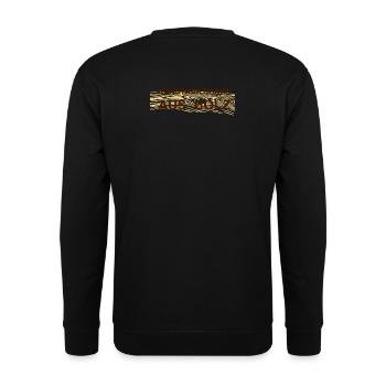 Konstruktionen aus Holz - Unisex Pullover - Schwarz - Hinten - Michal (187cm)
