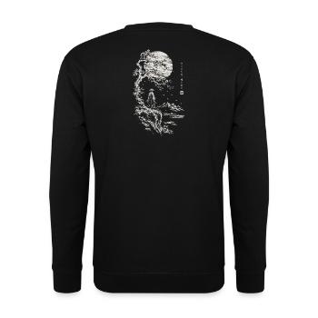 Samurai-Motiv: The Way of the Samurai – Japanese  - Unisex Pullover - Schwarz - Hinten - Michal (187cm)
