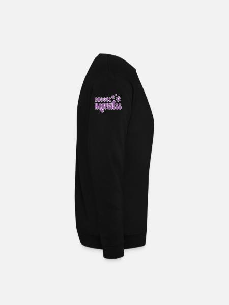 Choose Happiness - Unisex Pullover - Schwarz - Rechts