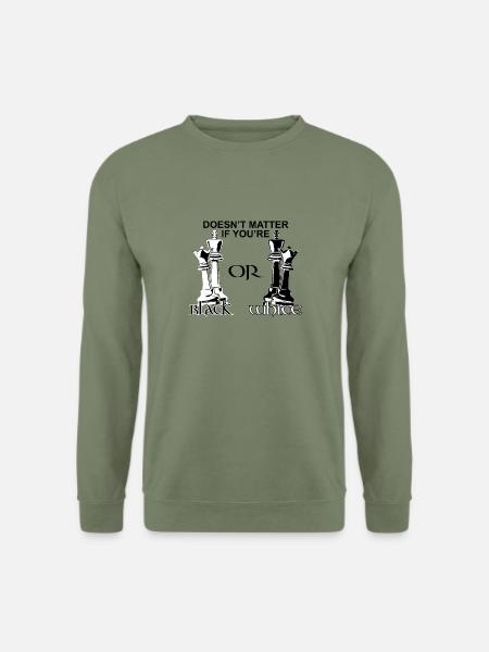 Schach - Unisex Pullover - Armeegrün