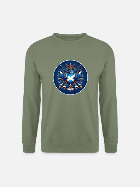 Scotland Logo - Unisex Sweatshirt - army green