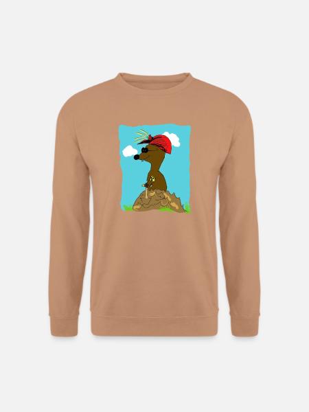 blinde maulwurf - Unisex Pullover - Mocca