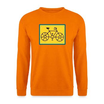 FAHRRAD. FAHRRAD - Unisex Pullover - Orange - Vorne