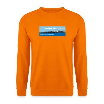 skyline list - Unisex Pullover - Orange - Vorne