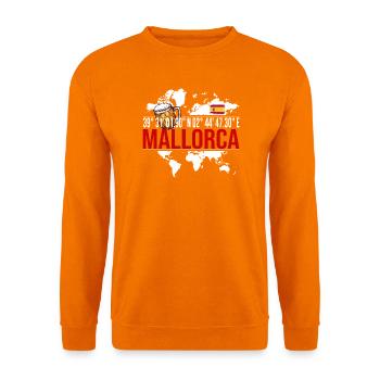 Mallorca - Unisex Pullover - Orange - Vorne