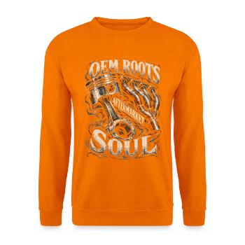 USDM USA Autos United States Domectic Market - Unisex Pullover - Orange - Vorne
