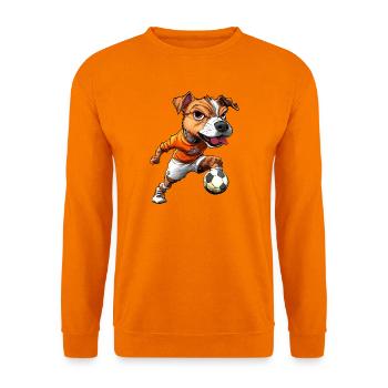 JRT Fussball - Unisex Pullover - Orange - Vorne