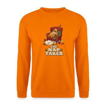 The Nap Taker – Thanksgiving Turkey - Unisex Pullover - Orange - Vorne