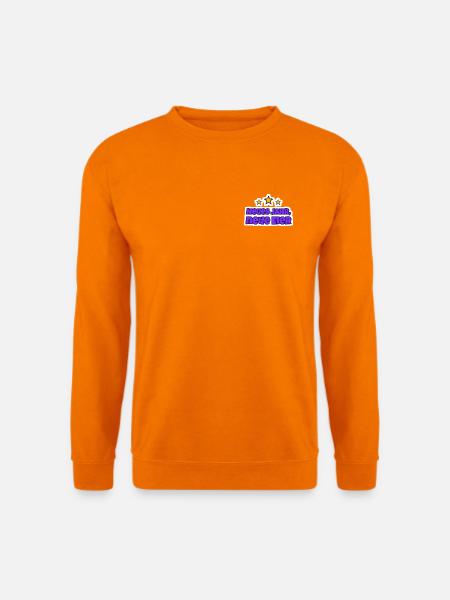 Neues Jahr, neue Eier Silvester Sticker - Unisex Pullover - Orange