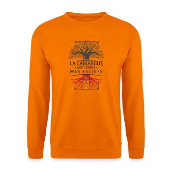Das Camargue My Heart My Roots T-Shirt Cadea... - Unisex Pullover - Orange - Vorne