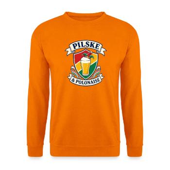 Pilske & Polonaise - Unisex Pullover - Orange - Vorne