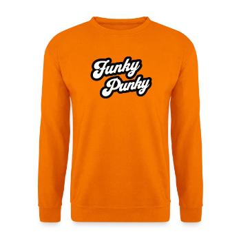 Funky Punky - Unisex Pullover - Orange - Vorne