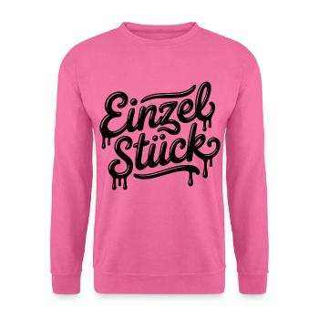 Einzelstück - Unisex Pullover - Pink - Vorne