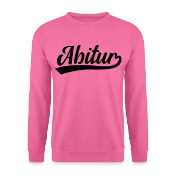 Abitur Abi - Unisex Pullover - Pink - Vorne