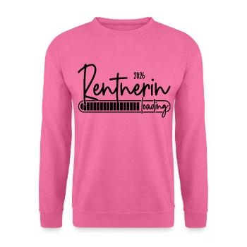 Rentnerin 2026 Loading - Unisex Pullover - Pink - Vorne