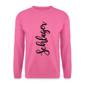 Schlager (Farbwechsel) - Unisex Pullover - Pink - Vorne