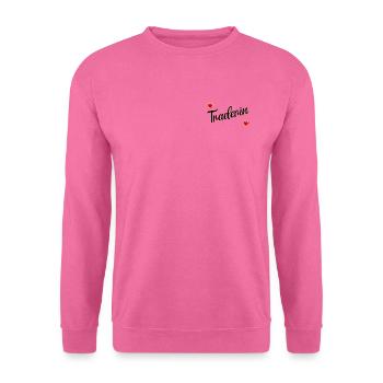 Börse Traderin - Unisex Pullover - Pink - Vorne