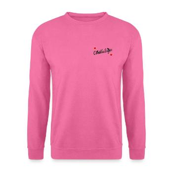 Ornithologin mit Herz - Unisex Pullover - Pink - Vorne