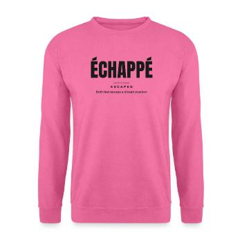 Entkommen | Wahrer Ballettwortschatz - Unisex Pullover - Pink - Vorne
