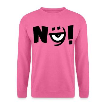 Nein Nö Auge - Unisex Pullover - Pink - Vorne