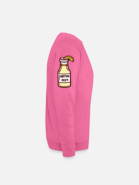 Abschlussparty Abitur 2027 - Unisex Pullover - Pink - Rechts
