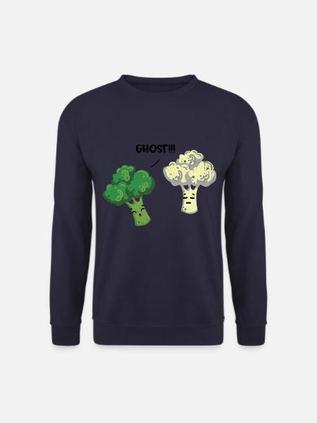 Knackiger Brokkoli Supergemüse - Unisex Pullover - Navy
