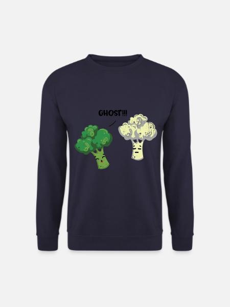 Knackiger Brokkoli Supergemüse - Unisex Pullover - Navy