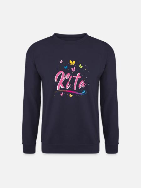 Kindergarten, Kita, Schmetterlinge - Unisex Pullover - Navy
