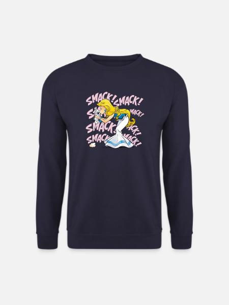 Asterix & Obelix - Falbala mit Idefix - Unisex Pullover - Navy