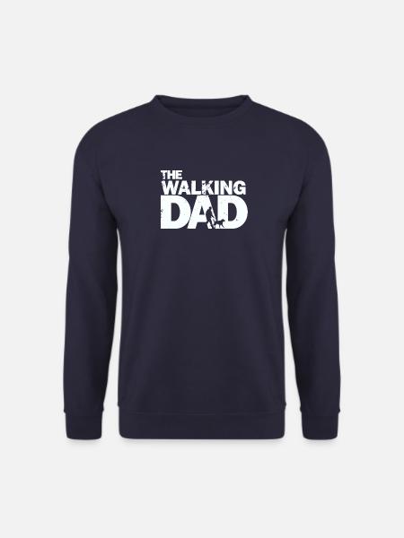 The walking dad - Unisex Pullover - Navy