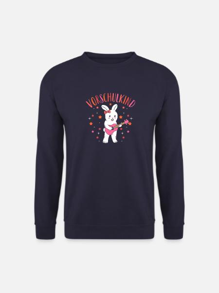 Vorschulkind Vorschule Hase Mädchen - Unisex Pullover - Navy