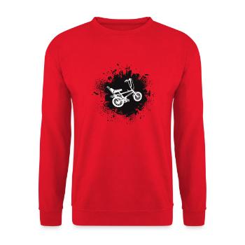 Chopper - Unisex Pullover - Rot - Vorne - Alina (178cm) & Michal (187cm)