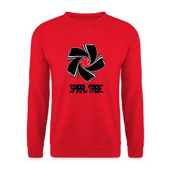 Spiral Tribe - Unisex Pullover - Rot - Vorne - Alina (178cm) & Michal (187cm)