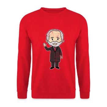 Meisterhafter Tschaikowsky Komponist - Unisex Pullover - Rot - Vorne - Alina (178cm) & Michal (187cm)