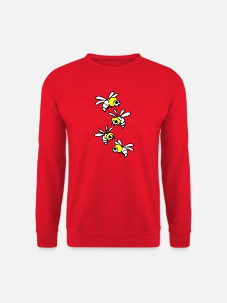Biene - Unisex Pullover - Rot