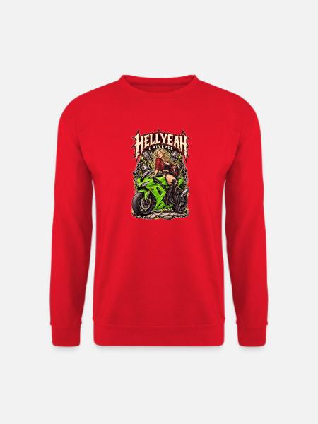 PISS MISSILE 636 - Unisex Pullover - Rot