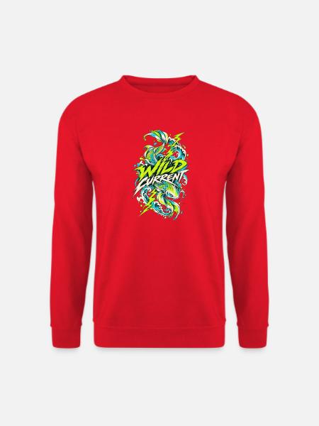 Wilder Current Drachenwelle - Unisex Pullover - Rot