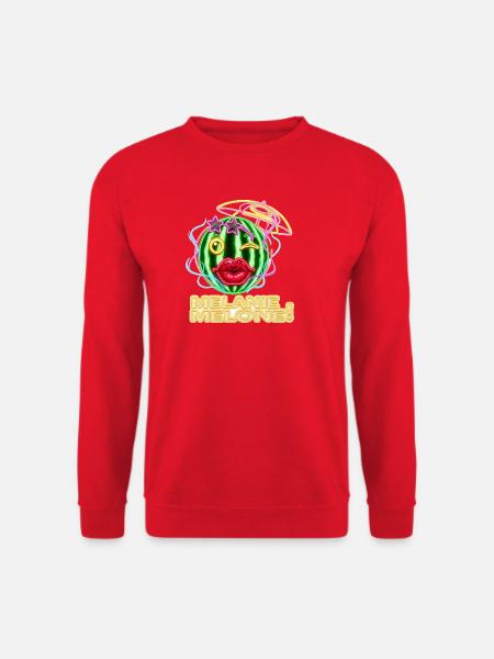 Melanie Melone – Neon Sommer Vibez - Unisex Pullover - Rot