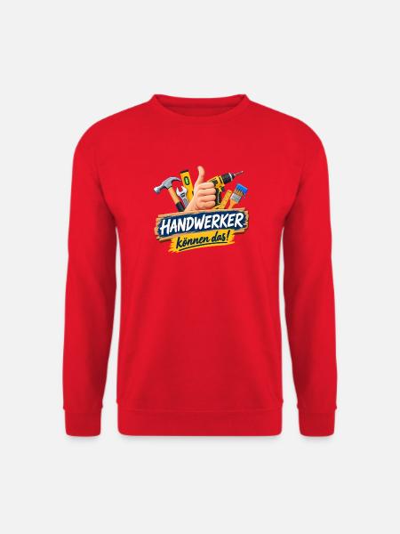 Handwerker Können Das! - Unisex Pullover - Rot