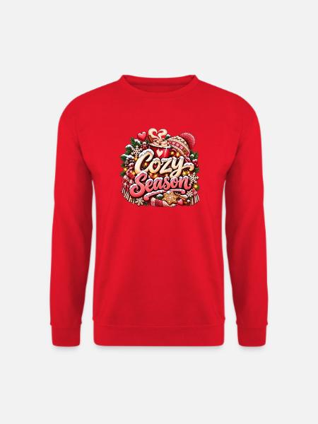 Gemütliche Saison - Unisex Pullover - Rot