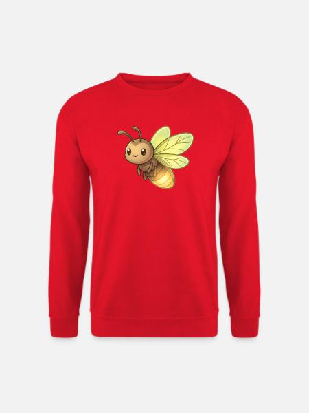 Glühwürmchen - Unisex Pullover - Rot